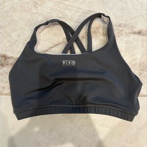 Fleo Dark Grey Sports Bra